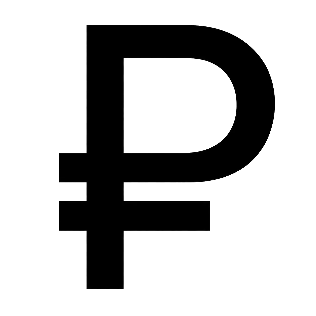 ₽